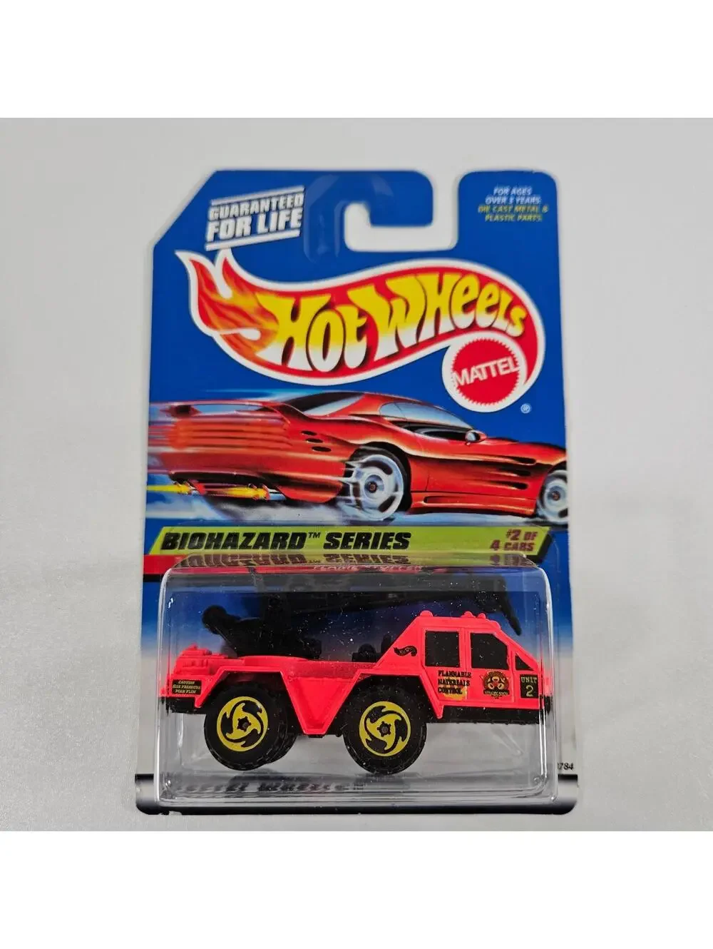 Hot Wheels 1998 Biohazard Series Complete 4/4 1:64 NIP